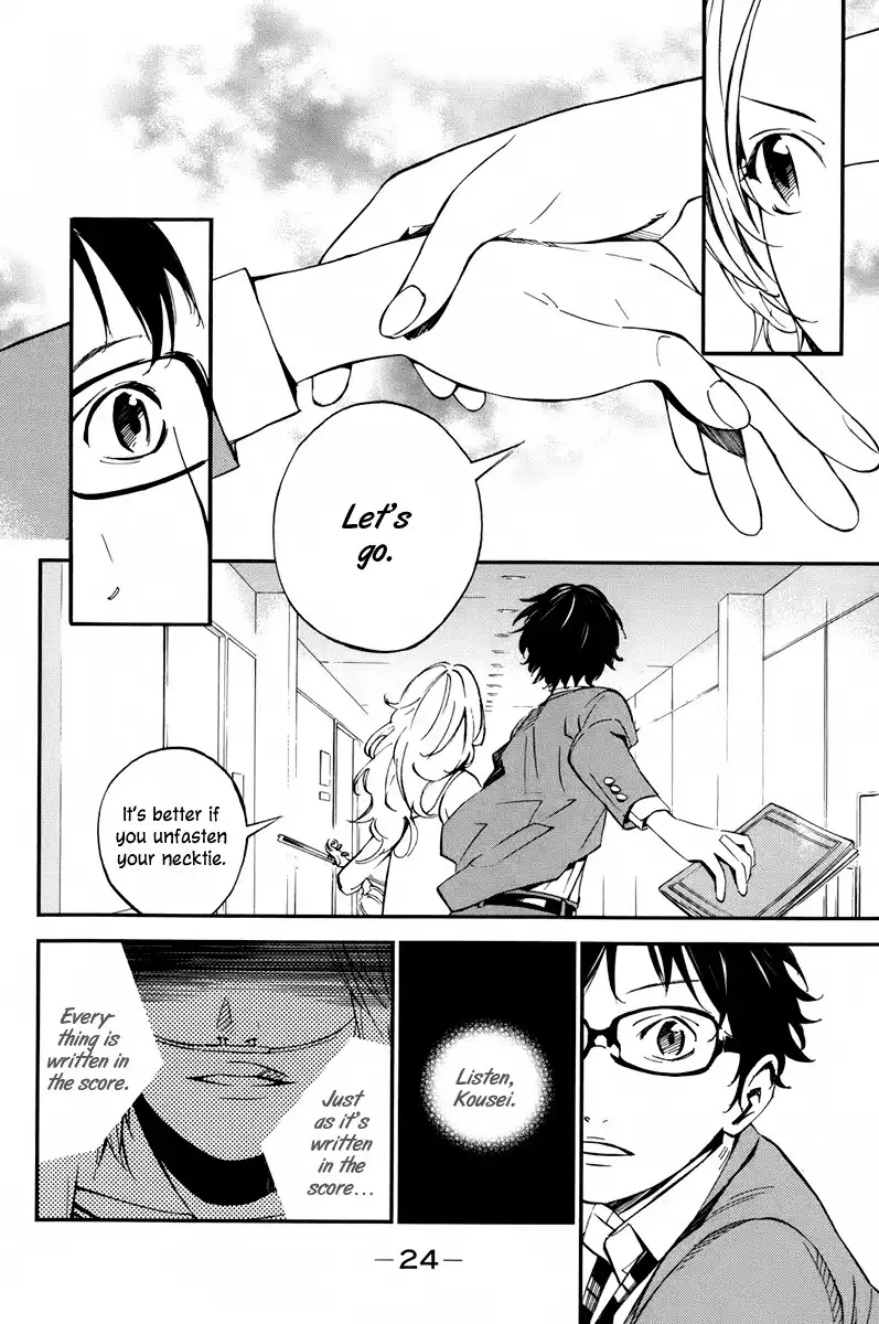 Shigatsu wa Kimi no Uso Chapter 5 25